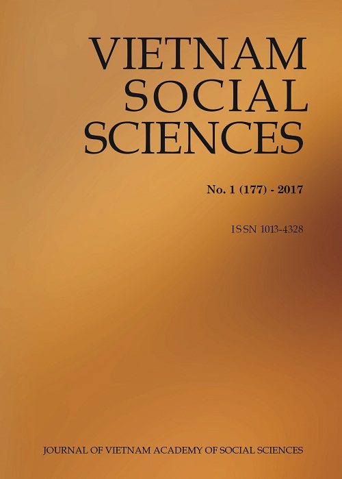 Vietnam Social Sciences. No. 1 - 2017